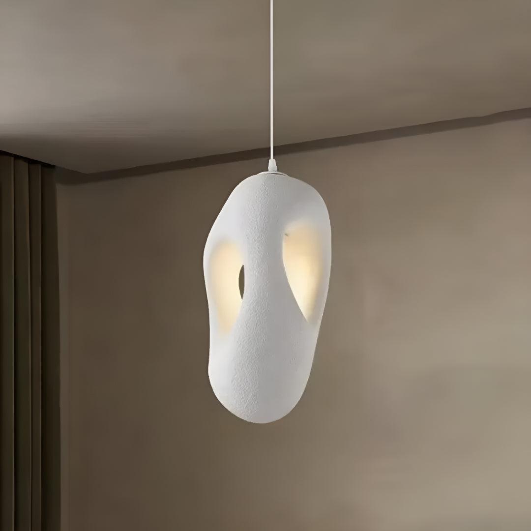Wabi Sabi Hanging Pendant Lights With Irregular Modern Design